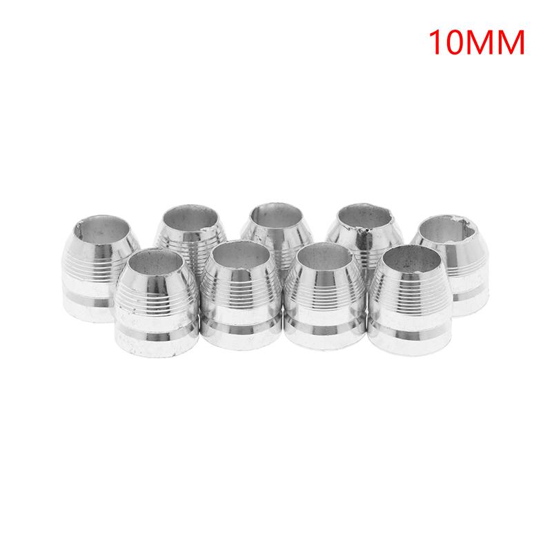 10Pcs/Set Round Handle Wedges Steel Hammer Handle Splitting Wedge For Repair Axe Claw Hammer Steel For Carpentry Maintenance