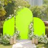 3 шт./компл. Чехол для свадебной арки Двусторонний эластичный спандекс Приталенный чехол для подставки-фона для арки Ткань для чехла для арки с круглым верхом Детский