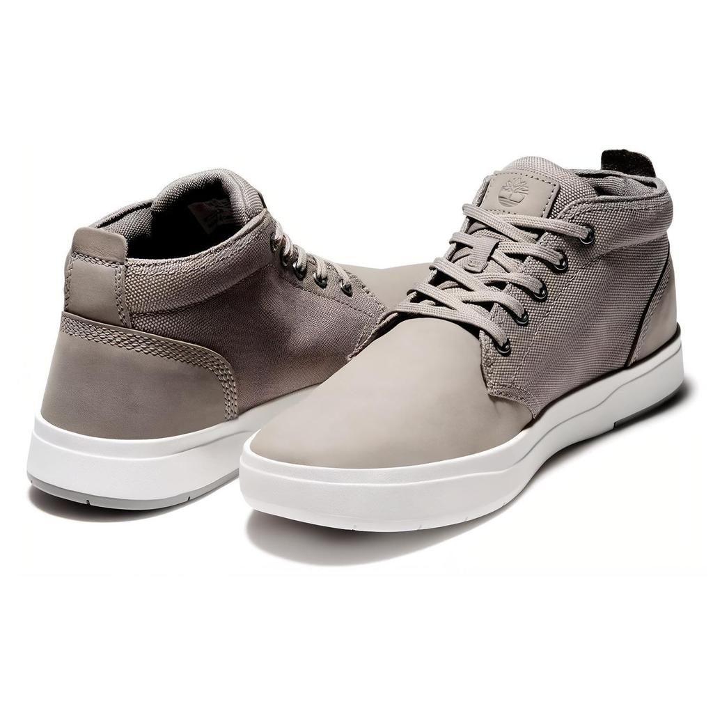 Timberland Davis Square Low Top Прочные нескользящие дышащие повседневные кроссовки мужские кроссовки серые A1SES030