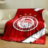 Olympiacos Logo Design Blanket print blanket soft and cozy perfect for the living room bed sofa or a nap,gift