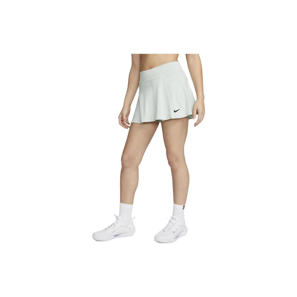 Nike Теннисная юбка Court Dri-FIT Victory Solid Quick-Dry, женская юбка, светло-серебристая DH9553-034