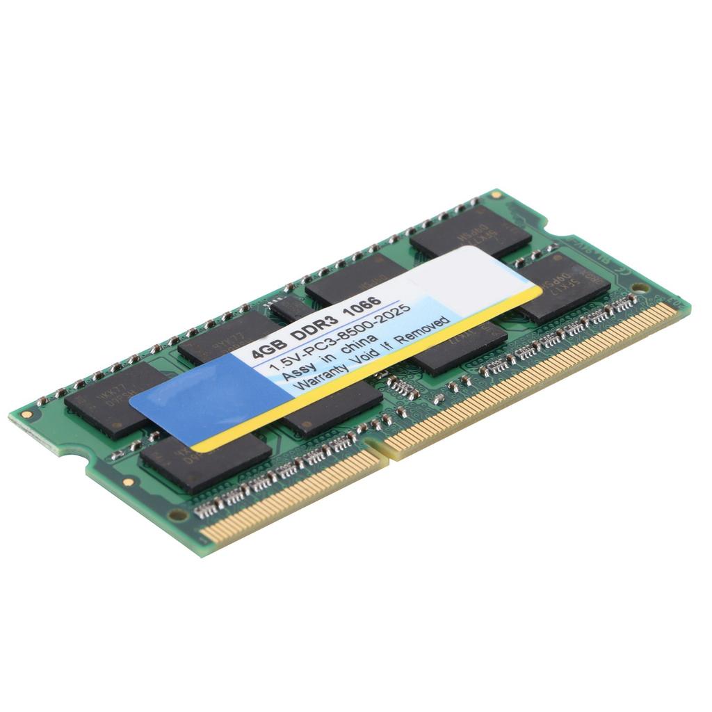 Оперативная память DDR3 4 ГБ 1066 МГц PC3‑8500 204PIN 1,5 В полностью совместимая память для ПК, ноутбука, ноутбука