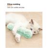 Catnip Kiicker - игрушка для кошек, домашние игрушки для кошек, интерактивная мягкая плюшевая подушка для кошек, игрушка для прорезывания зубов с кошачьей мятой, шуршащая игрушка для кошек при прорезывании зубов