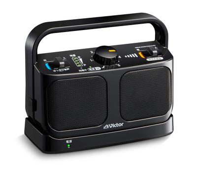 JVC Kenwood Victor Handheld TV Speaker Wireless Black Mimi Raku Series Простые в эксплуатации Легкие водонепроницаемые наушники с непрерывным воспроизведением в течение 20 часов