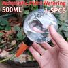 1-6Pcs Automatic Plant Watering Bulbs 500ml Plastic Globes Planter Insert Effortless Self Watering Device Drip Irrigation System