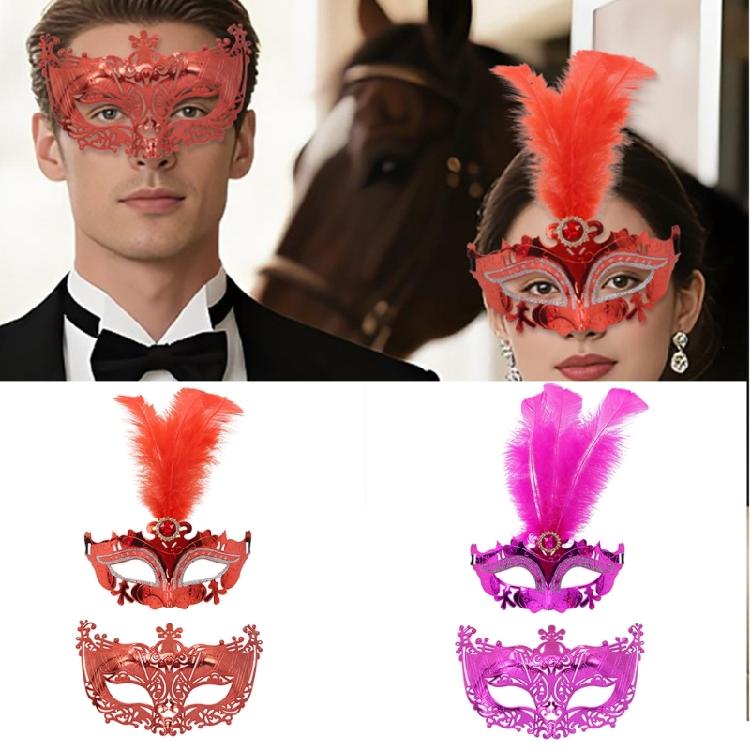 Набор маскарадных масок для пары, Венецианская маска для вечеринки, Костюмная маска, Маска для Марди Гра, Маска на пол-лица, Маска для глаз для женщин и мужчин, Подарки