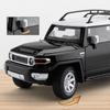 1/24 Toyota Fj Cruiser Внедорожник Модель Автомобиля из Сплава Литье под Давлением Металл Внедорожные Машины Модель Автомобиля Симуляция Звук Свет Детские Игрушки Подарок