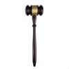 Handcrafted Wooden Gavel Toy for Legal Role Play and Gifts