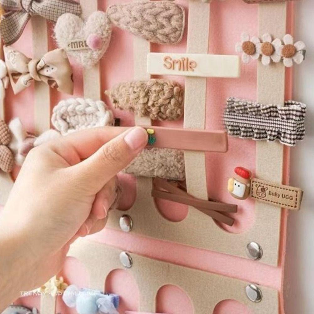Space-Saving Hair Clip Organizer Large Capacity Hair Bows Organizer  Children's Room