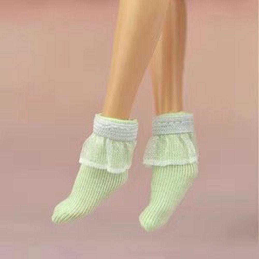 Fashion Long Doll Socks Handmade Short Socks New DIY Toys 1/6 BJD Doll