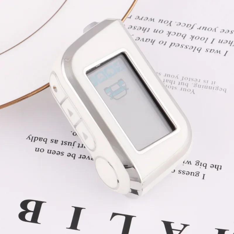 Для Starline A93 A63 русская версия двухсторонняя автомобильная сигнализация ЖК-пульт дистанционного управления брелок чехол высокое качество ТПУ чехол для ключей