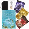 Kancharo Oracle Cards 44 Pieces Tarot Fortune Telling Japanese Oracle Card Basic Instruction Manual Pouch Included [Crystal Oracle] & (Genuine