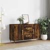 VidaXL Buffet Smoked Oak 100x36x60 Cm Engineered Wood 828153