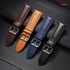 Genuine Leather Watchband Calfskin Replace Wristwatch Straps 12/14/16/18/20/22/24mm Watch Accessories Men Women Soft Watch Band