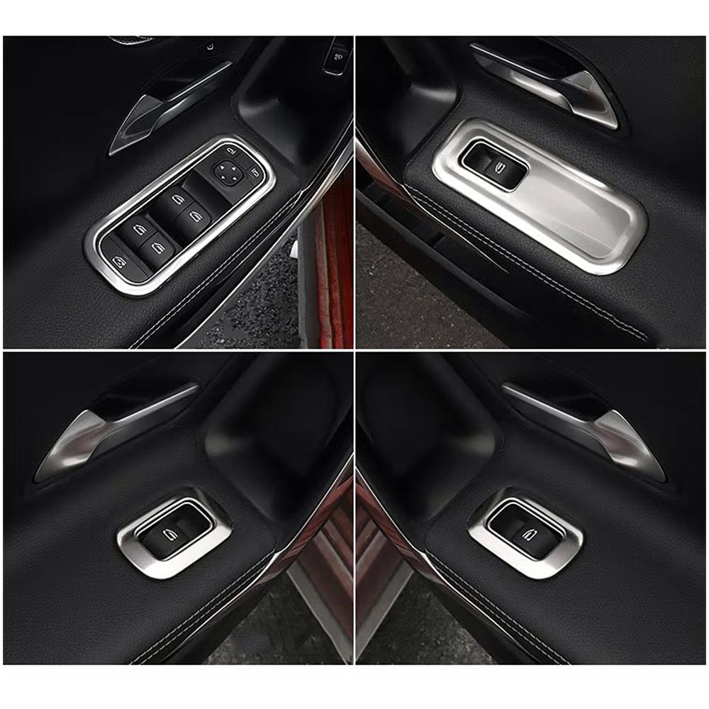 Для Mercedes Benz CLA Class C118 CLA180 CLA200 CLA220 CLA260 Стайлинг автомобиля, деталь центральной консоли, модификация отделки рамы, украшение