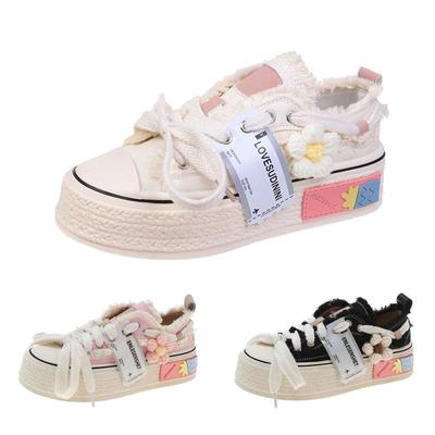 Женская мода, новые универсальные повседневные нескользящие туфли на толстой подошве