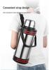 Large Capacity Stainless Steel Thermos Cup for Men & Women - Portable Car Bottle for Home & Outdoor Use