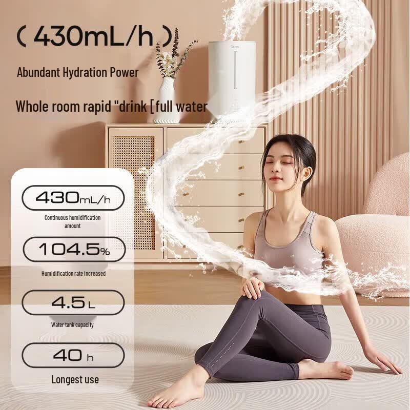Midea SR-3R50 Увлажнитель воздуха с функцией распыления тумана, китайская вилка (адаптер в комплекте)