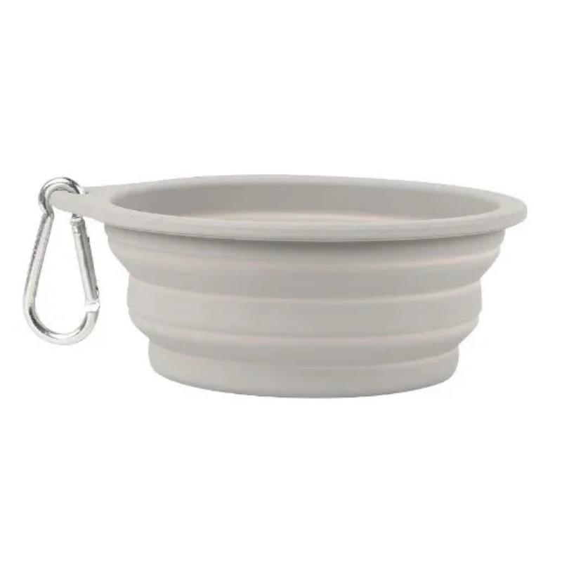 350ML Pet Folding Silicone Bowl Collapsible Dog Food Bowl Water Outdoor Pet Travel Bowl Portable Puppy Food Container Feeder