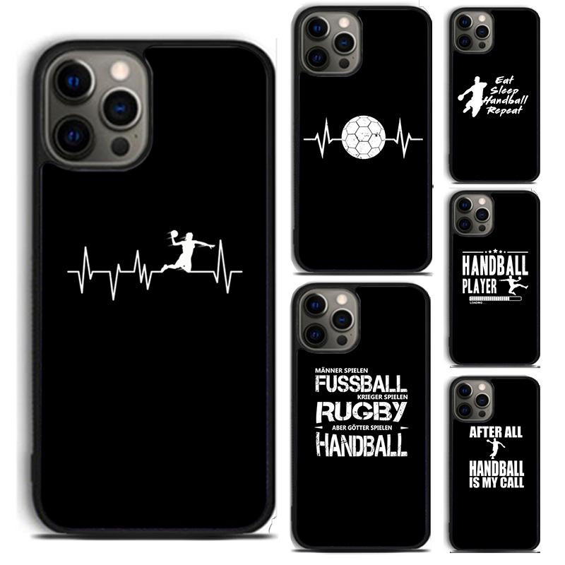 Handball Handballer Heartbeat Handball Player phone Case For iPhone 17 Air 16 15 14 Plus apple 16 11 12 13 Pro Max coque