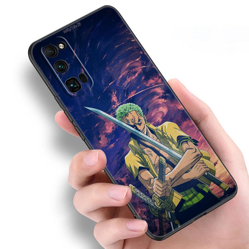 Чехол с изображением аниме Ророноа Зоро для Huawei NOVA 8 9 Pro 8i 7i 7SE Y60 5T Mate 40 30 20 10 Lite Honor 50 30 Premium Pro Plus 30 S