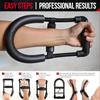 1pc Iron Forearm Strength Trainer - Adjustable Hand Grip Strengthening Device, Enhances Wrist Strength, Dexterity & Coordination