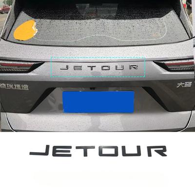 AAXB1 Для Jetour Traveler T2 DASHING X70 PLUS X90 pro Черные буквенные автомобильные эмблемы из нержавеющей стали декоративная наклейка логотип