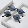 Women'S Diamond Shaped Sunglasses With Small Frames Personalized Fashion Glasses Irregular Retro Casual Sun Visors