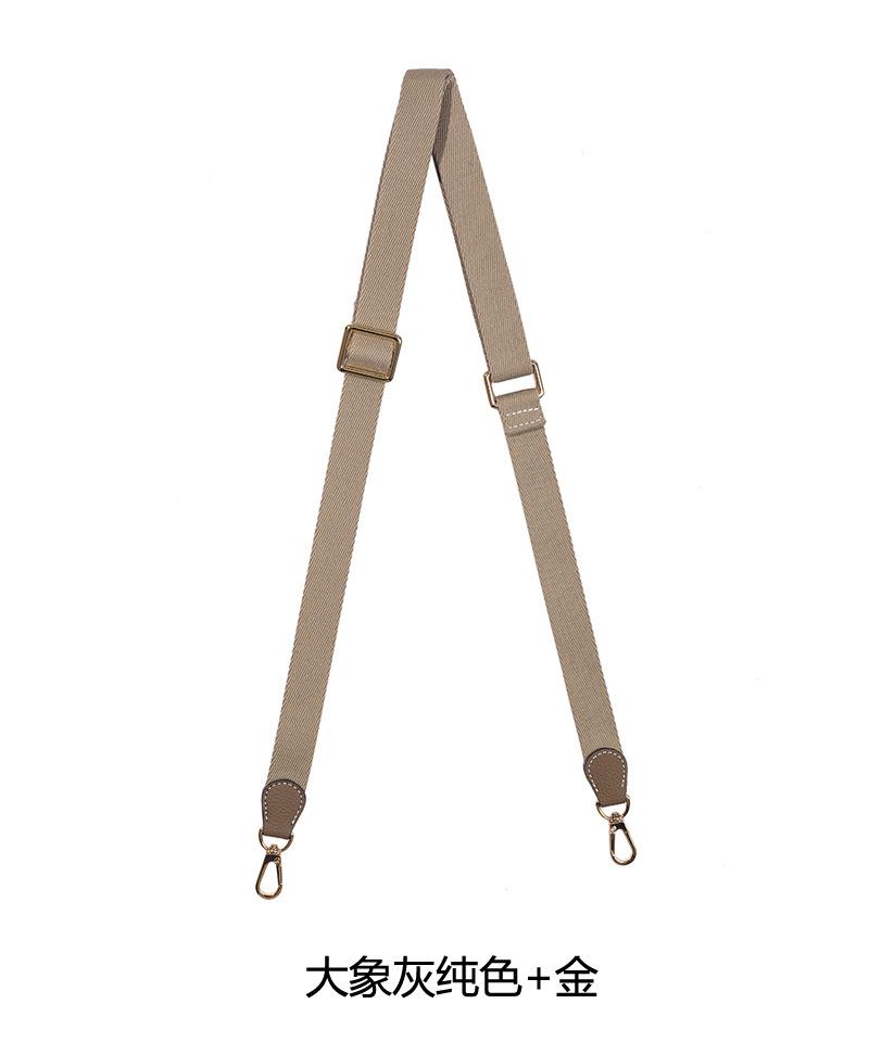 Paired With Longxiang Bag H Evelyn Lunch Box Adjustable Canvas Webbing Shoulder Strap Women's Crossbody Polka Dot DIY