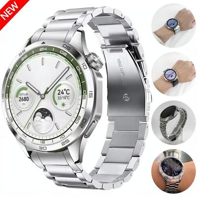 Официальный оригинальный ремешок ONEO для Huawei Watch GT 4/5 46MM Металлический Нержавеющая сталь Сменный ремешок для Huawei Watch GT 5 46mmMN