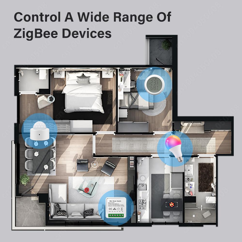 Tuya Умный дом Многорежимный шлюз Хаб Zigbee 3.0 Bluetooth в WiFi Беспроводной мост Mesh Умная жизнь Работает с для Alexa Google