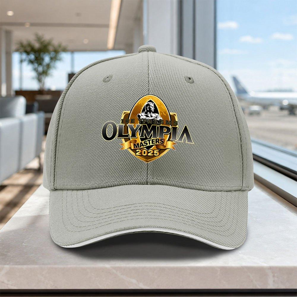 Регулируемая бейсболка Olympia для бодибилдинга Легкая печатная кепка для унисекс Женщин