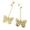 Les Trésors De Lily [M6913] - Позолоченные серьги «Papillons Lumière»