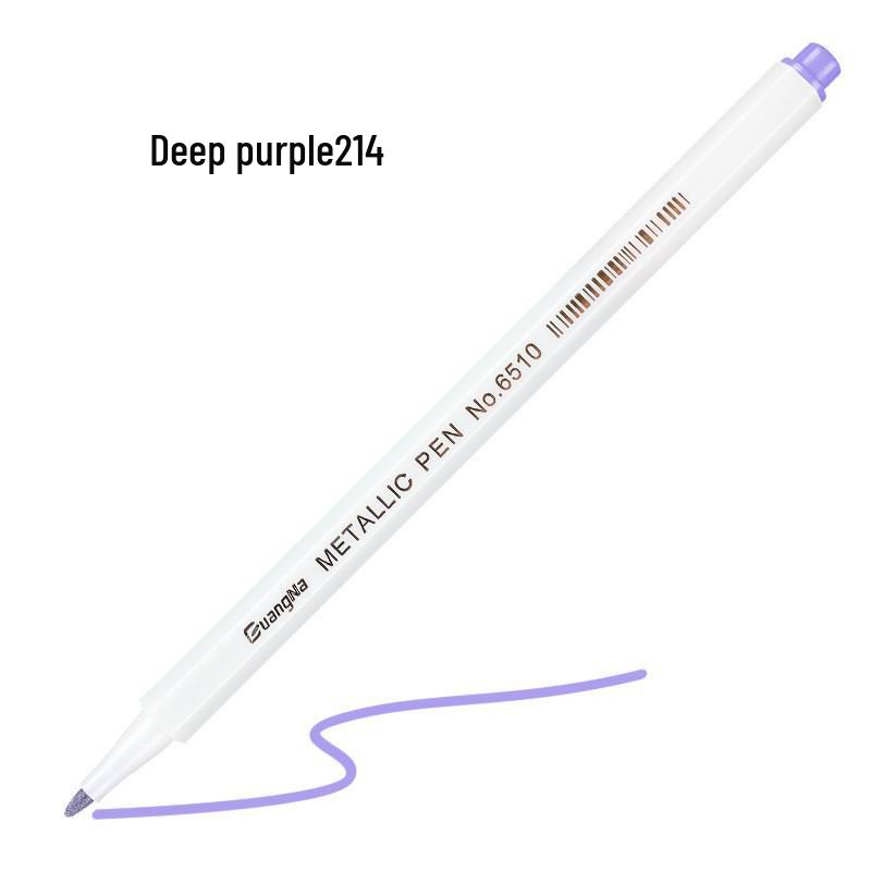 Металлическая ручка-подпись Guangna 6510 - Ручка с жестким наконечником для акварели и контура для рисования и дизайна