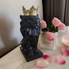 Model Lion Statue Resin Animal Figurine Ornaments Nordic Crown Lions Sculpture