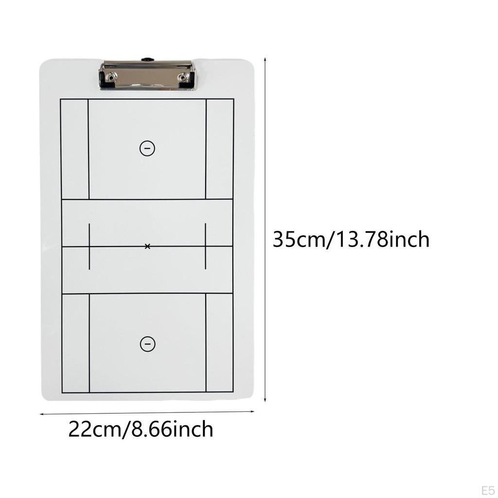 Sports Demonstration Board Coaches Strategy Portable Training Equipment Erasable Coaching