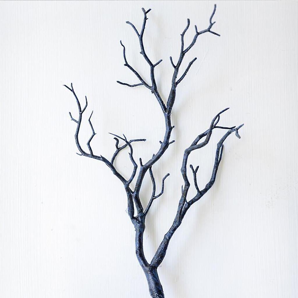 7x1 Bunch of Blue Artificial Bouquet Branches 20 Heads