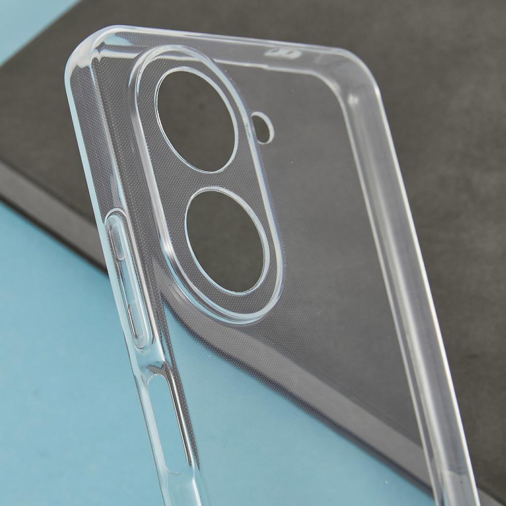 Для Xiaomi Redmi A5 NFC (173,45 мм) Задняя крышка Ультратонкий гибкий ТПУ Прозрачный чехол для телефона