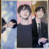 [Б/У] BTS Джин Товары Мини-вентилятор Слоган Постер Карточка Наклейка