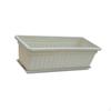 17 Inch Rectangular Window Flower Box Planter Pot for Balcony Indoor