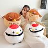 Cute Cute Round Red-crowned Crane Doll Plush Toy Eagle Doll Boy Sleeping Soothing Doll