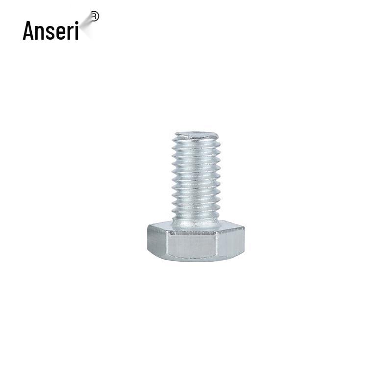 Galvanized Carbon Steel M5x10 Hex Head Bolt