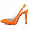 Women Sexy Back Ankle Strap Pointed High Heels 11cm Women Wedding Shoes