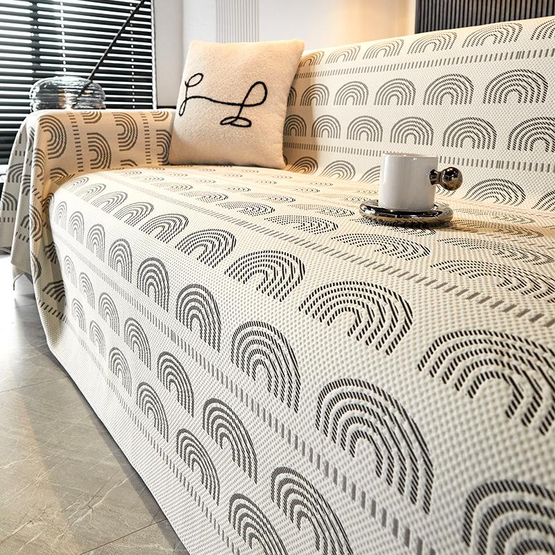 EIFLOY Летнее полотенце для дивана, одеяло для гостиной, устойчивое к царапинам, охлаждающее, универсальное, пылезащитное, цельное