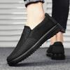 Fashion 2024 New Men Sneakers Lightweight Breathable Slip-On Flats Shoes Men Casual Mesh Shoes Luxury Summer Dress Shoes