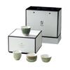 Edenus Elegant Ceramic Teacup Gift Set (Set of 4)