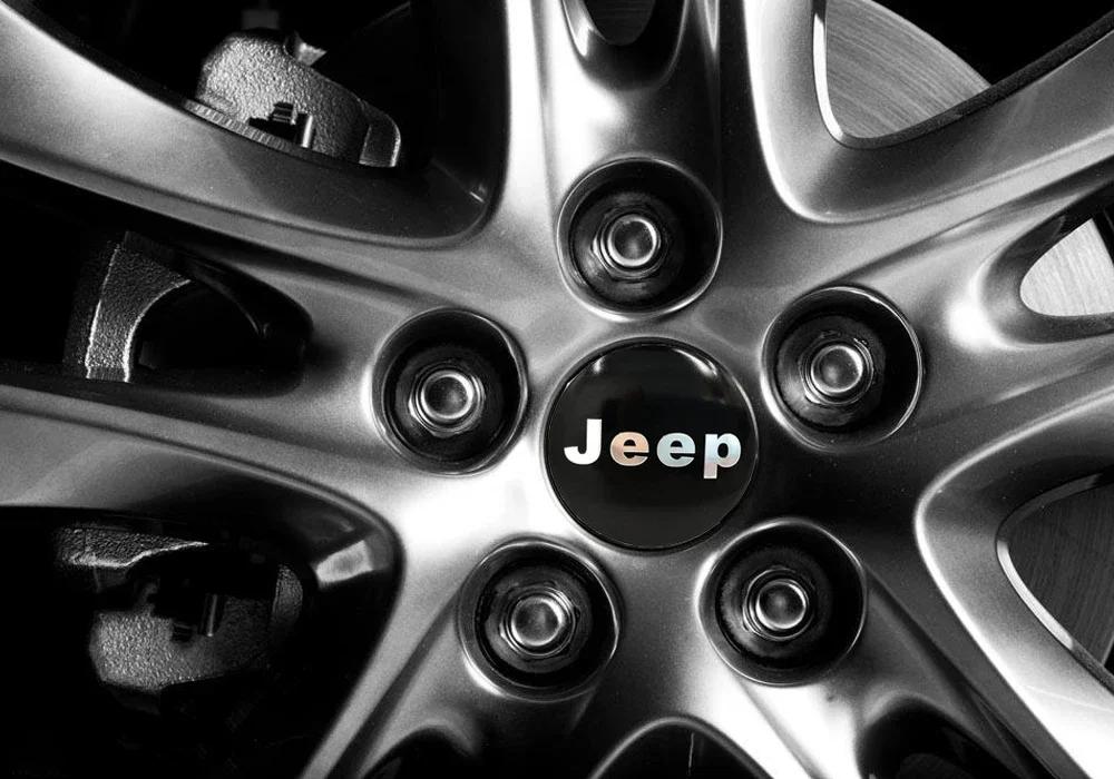4 шт. Наклейки на центральные колпачки ступиц колес для Jeep Grand Commander Cherokee Patriot Wrangler Grand Cherokee Renegade Liberty Декор