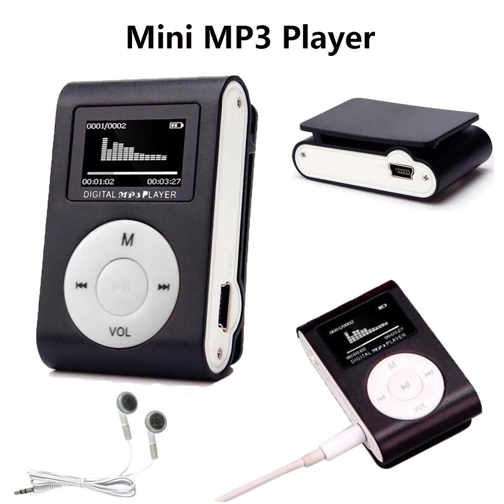 Mini MP3 Player Hifi Mini USB Clip Support 32GB Micro SD TF Card Fashionable Portable Mini USB MP3 Player Walkman 7