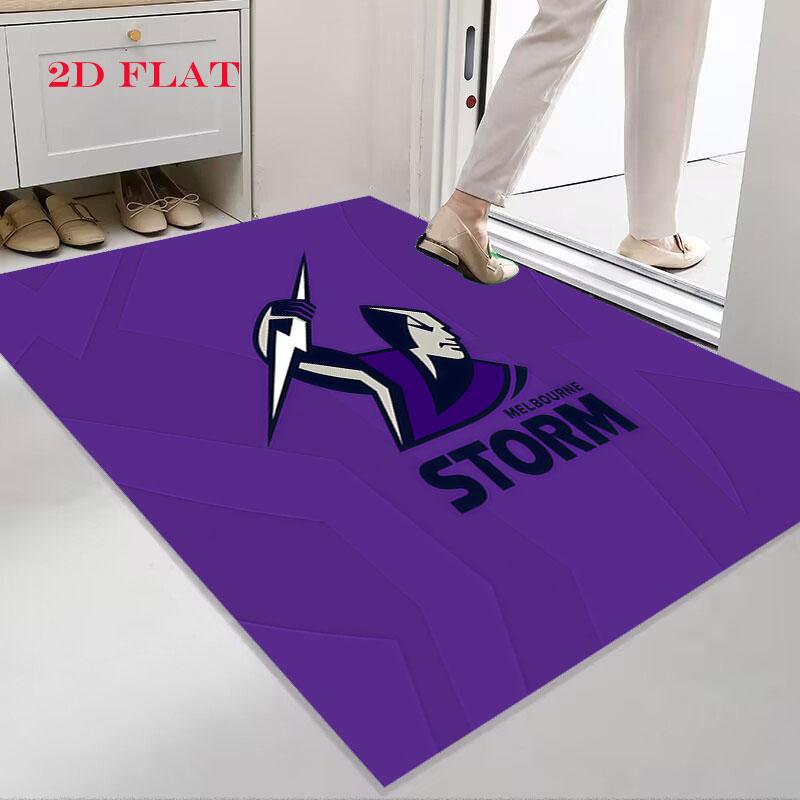 Melbourne Storm Carpet Rug for Living Room Bedroom Home Sofa Decoration,Kids play Nonslip Floor Mat