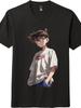 Detective Conan Anime Tee,Unisex Retro Casual Stylish Manga Art CartoonT-shirt
